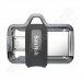 SanDisk, Ultra Dual Drive, m3.0, 128GB, USB 3.0, Flash Drive, Grey